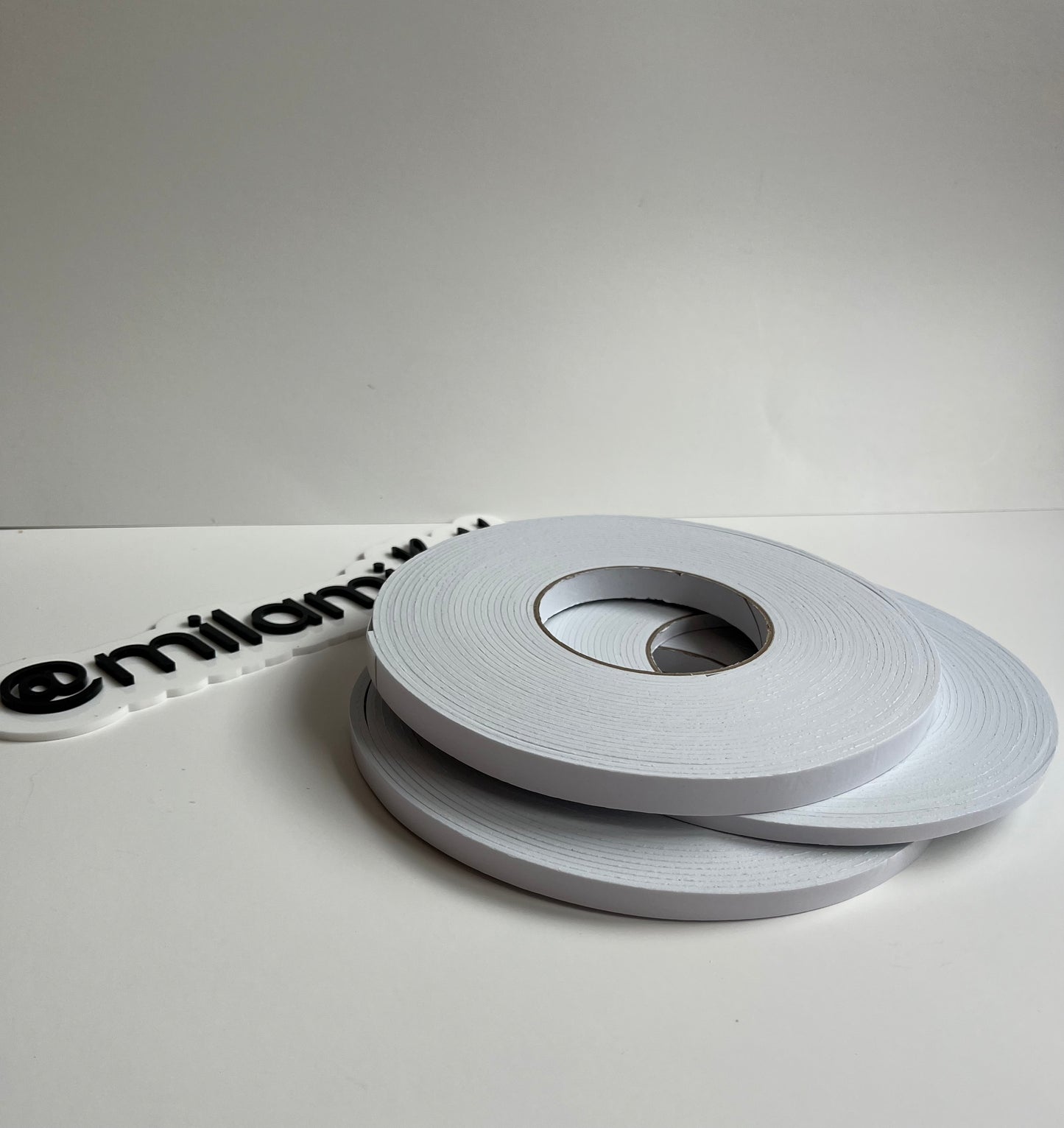 Double-Sided Foam Tape - 6MM, 9MM 12MM (set of 3 rolls)