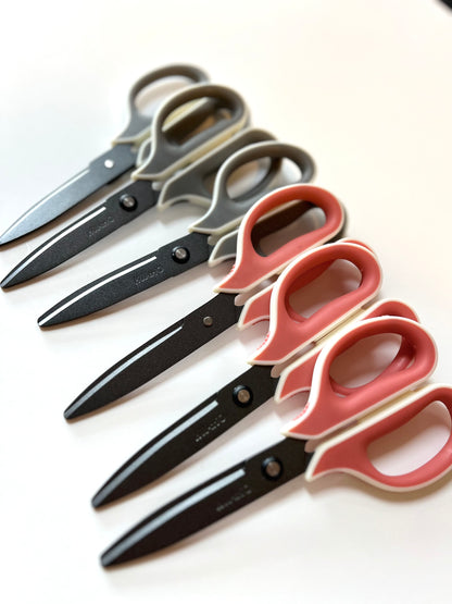 Crafting non-stick scissors